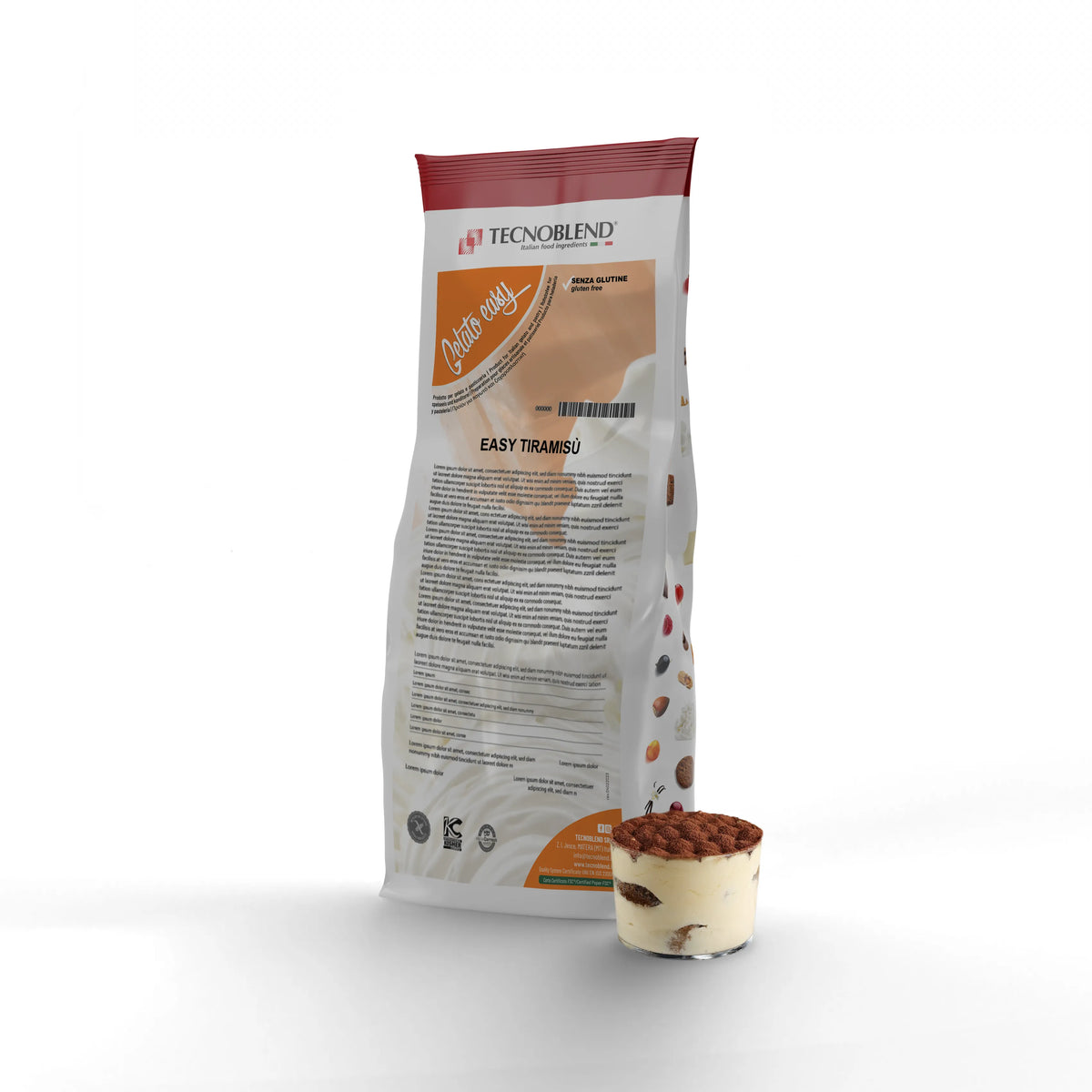 1.5 kg Tiramisu Ice Cream Mix