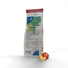 1.25 kg Peach Ice Cream Mix with Pieces, Lactose-Free, Vegan Friendly