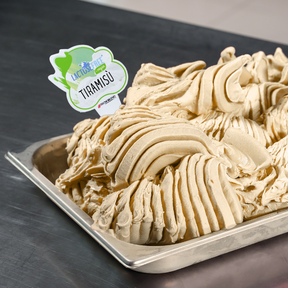 Lactose-Free Tiramisu Ice Cream Mix for Vegans