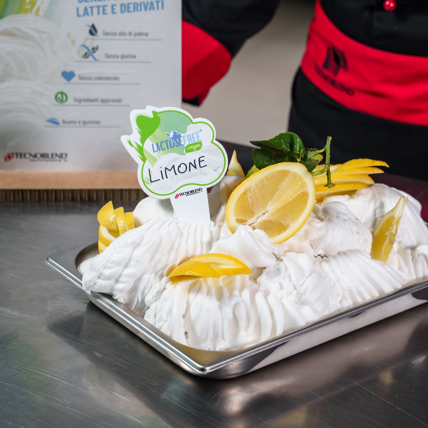 1.25 kg Lemon Ice Cream Mix, lactose-free, vegan