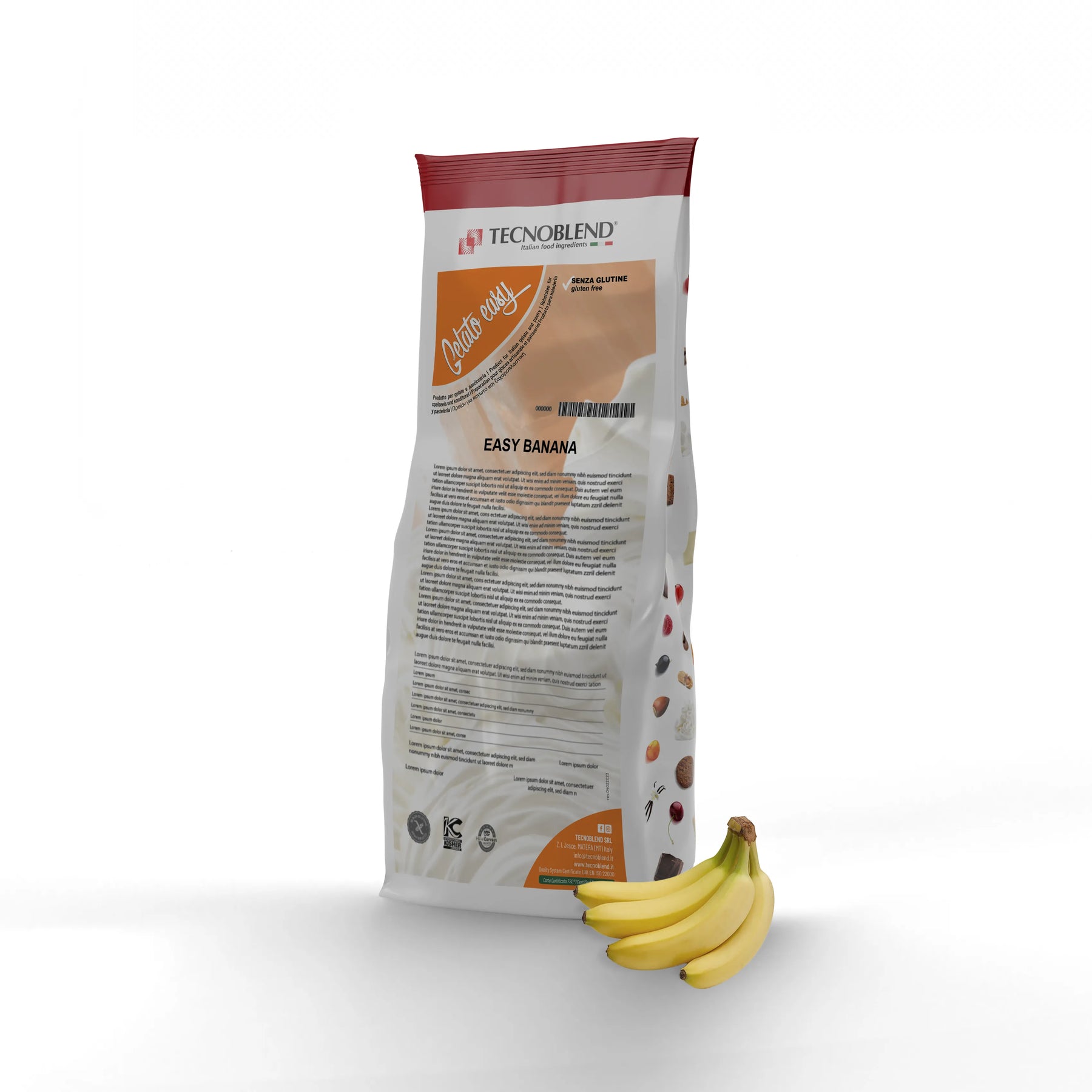 1.5 kg Banana Ice Cream Mix