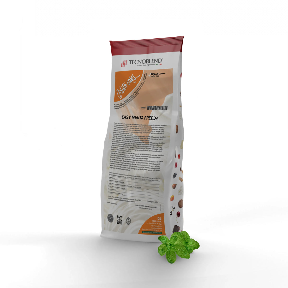 1.5kg Ice Cream Mix, Gluten Free, EASY COLD MINT