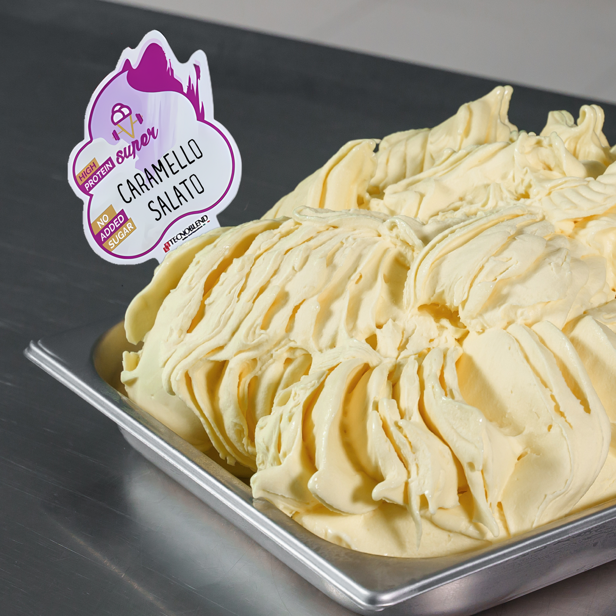 1.5 kg Salted Caramel Ice Cream Mix, High in Protein and No Added Sugars