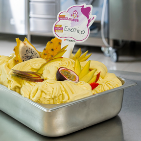 1.5 kg Exotic Fruit Ice Cream Mix, High in Protein and No Added Sugars