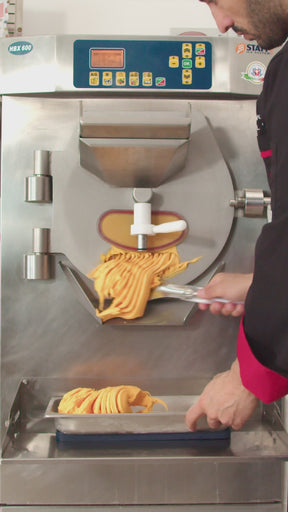 1.25 kg Lactose-free Goji and Mandarin Ice Cream Mix, suitable for vegans